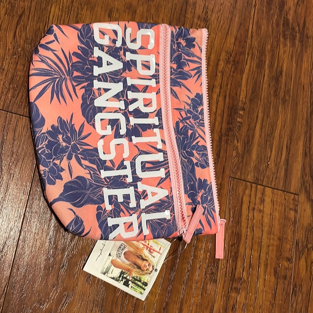 Spiritual Gangster zipper bag